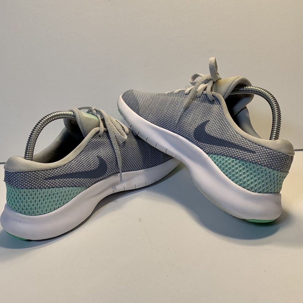 Nike Flex Experience Size 9.5 Womens Style Code 908986-009 Color Gray with Green